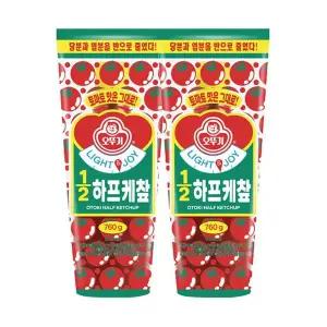 [오뚜기]LIGHT&JOY_1/2하프케찹 760g 2개[35201898]
