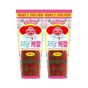 [오뚜기]LIGHT&JOY_저당 케찹 290g 2개[35201903]