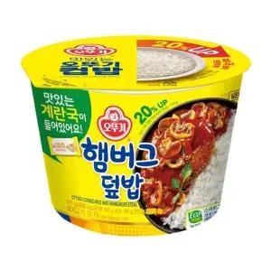 [오뚜기] 컵밥 햄버그덮밥 6개[35130887]