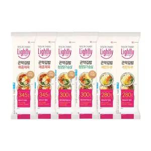 [NS홈쇼핑]라이틀리 곤약김밥 220g 매콤제육 2개 + 청양닭가슴살 2개 + 계란두부 2개..[35167992]