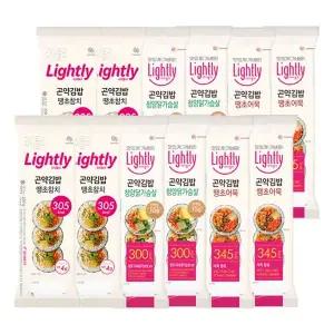 [NS홈쇼핑]라이틀리 곤약김밥 220g 땡초참치 4개 + 청양닭가슴살 4개 + 땡초어묵 4개..[35168002]