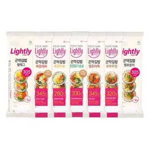 [NS홈쇼핑]라이틀리 곤약김밥 220g 7종/햄에그/땡초참치/계란두부/닭가슴살/제육/유부우엉/..[35167996]