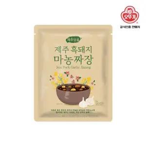 [오뚜기] 제주담음 제주흑돼지마농짜장 250g x 12개[34968830]