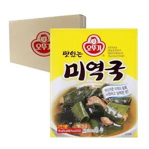 [오뚜기] 미역국 18g 12개입 [박스][33189083]