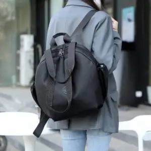 [다잇템] 남녀공용 라운드형 토트 동글 숄더백팩