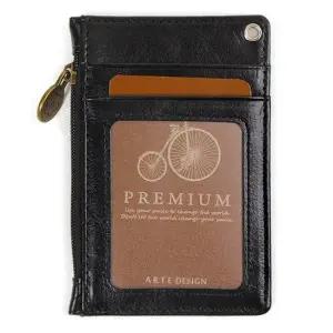 아르떼 목걸이 카드 지갑 블랙 목걸이지갑 교통카드 학생지갑