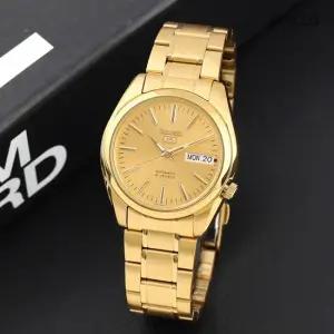 5 SNKL48K1 오토매틱 데이데이트 아날로그 클래식 남자 메탈 시계 c