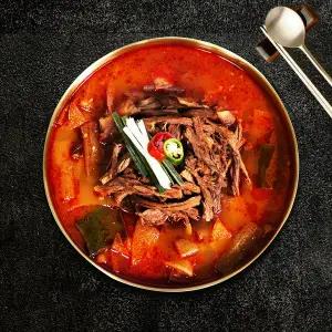 디유 육개장 600g 5팩 간단한 밀키트 캠핑음식 소고기 해장국 간편식 국밥