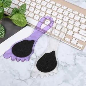 발 모양 각질 제거