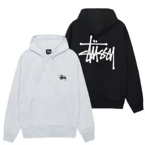 스투시 베이직 기모 후드 티셔츠 1925000