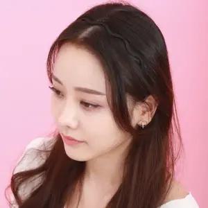 지그재그 플라스틱 헤어밴드