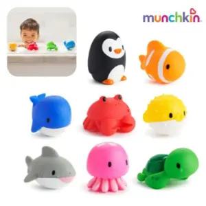스엔코샵 유아목욕장난감 바다물총 물놀이 먼치킨 8p