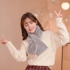 뿌띠목도리 털 여자머플러 커플 귀여운 목도리