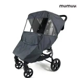 스엔코샵 유모차 커버 쌍둥이 방풍커버 겨울 무무브