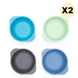 스엔코샵 유아식기 이유식 자기주도 손잡이 오션 X 2p