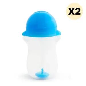 스엔코샵 유아 식기 물컵 삘대컵 대용량추 블루 X 2p