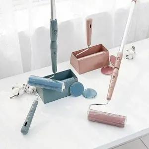 실리콘 반영구 롤크리너 핸디형 2단봉형