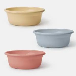 블러 컬러 다용도볼 욕실 대야 원형 다라 목욕대야