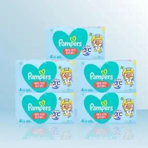 [팸퍼스] 팸퍼스 2024 에어차차 썸머팬티 4단계 60매 x5팩 / iuy