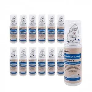 세탁세정제 신발닦이세제 거품형슈즈세제 슈즈세척제 구두닦이세척제 150ml12개 찌든때