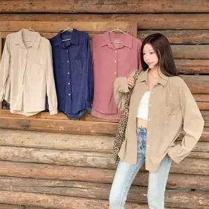 루즈핏 데일리 코듀로이 골덴 셔츠 LL_T193