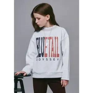 [갤러리아] (블루테일) *AZH4TS01LG 라운드 슬릿 라이트그레이 맨투맨