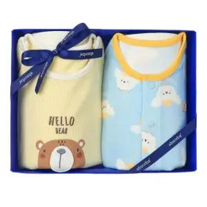 [갤러리아] (압소바출산,백일,돌,유아내의세트)도도내의(블)+호루7부내의노(A1A-10386SET)