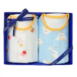 [갤러리아] (압소바출산,백일,돌,유아내의세트)프루내의+도도내의(블)세트(A1A-10390SET)