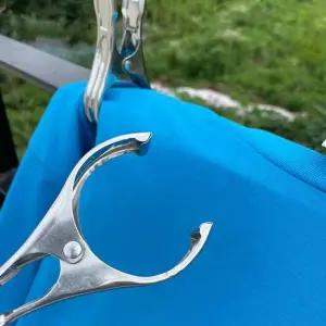 1개 꼼작마라 스텐집게 대형 12cm 빨래 이불 집게 집게 스텐 세탁 건조 다목적 다용도 세탁용품