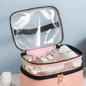 다용도 화장품파우치 정리파우치 2단화장품파우치 (49XyV)