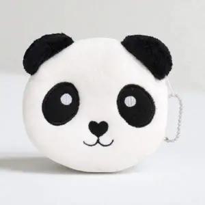 [콩심팥심]동물 귀여운 동전 지갑 코튼 팬더 여행용 미니 1p