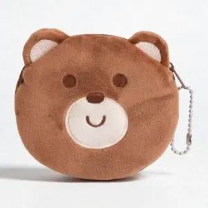 [콩심팥심]코튼 동물 동전 지갑 귀여운 곰 여행용 소품