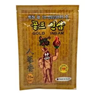 골드인삼 겅강 패드 25매입 붙이는 찜질 패치 1개