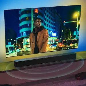 필립스 TAB4000 사운드바 TV스피커 블루투스 벽걸이 홈시어터 거실 가정용 스피커