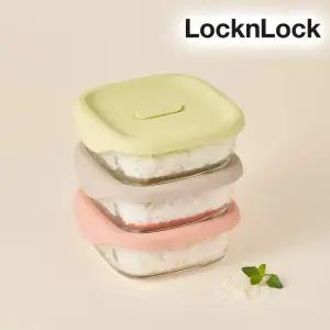 락앤락 햇쌀밥용기 바로한끼 냉동밥보관 용기 이유식 소분 계란찜 달걀찜 전자렌지 찜기 밥팩 오븐글라스 내열유리 그릇 냉장고 냉동실 냉동고 정리