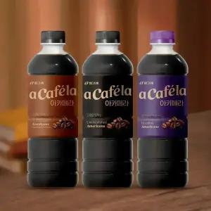 빙그레 아카페라 1L 12입 아메리카노 / 헤이즐넛 / 과테말라