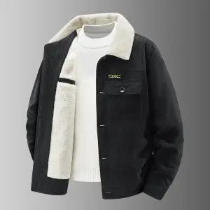 JEEP SPIRIT 2025 가을 겨울 벨벳 코튼 코트 남성 코듀로이 재킷