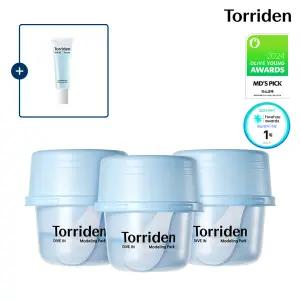 [SET][단독] 토리든 다이브인 저분자 히알루론산 모델링 팩 25g X 3개 (+다이브인 세럼 10ml)
