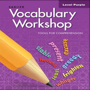 Vocabulary Workshop Tools for Comprehension Purple (G-2) : Student Book (Vocabulary Workshop Tools for Comprehension (2022) )