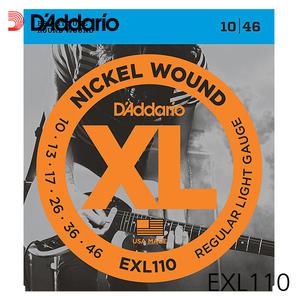 Daddario EXL110 다다리오 010-046 게이지 일렉기타 스트링 / 일렉줄 / Regular Light