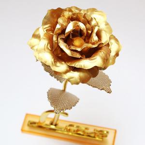 24K금도금 금장미 졸업 입학 선물 꽃다발 비누꽃 발렌타인데이 기념일 화이트데이 성년의날 결혼