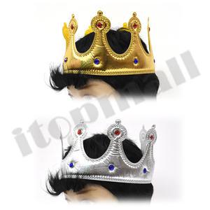 스폰지왕관 골드 실버 생일왕관 모자 스폰지 파티 머리띠