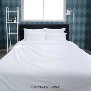 클라모프 120수 무지 순면 호텔 시트커버 침대커버