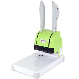 [현대오피스] 열제본 1공 천공기 HD-300TB 최대 300매 천공&제본 튜브자동컷팅 서랍형 파지함