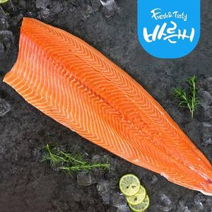 [바른씨][HACCP]노르웨이 숙성 연어 반마리 2kg (숙성연어)