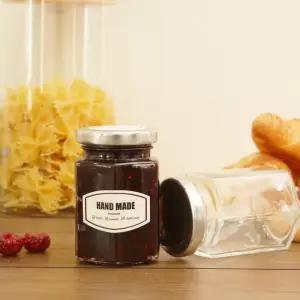 육각병 100 100g 낱개 잼병 수제청 과일청 유리병