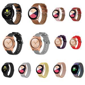 갤럭시워치4 3 클래식 액티브2 S3 S2 가죽 실리콘 밀레니즈 루프 메탈 스트랩 시계줄 20mm 22mm