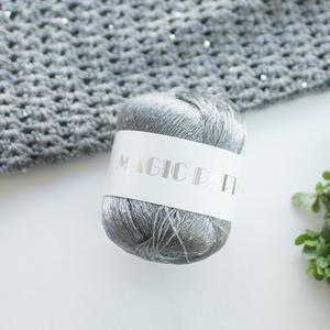 [니트박스] 매직파트너 10+1/반짝이실 의류실 소품실 여름실 스팽글실 손뜨개실 포인트실 스팽클실