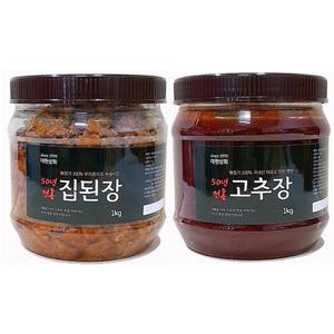 국산 집된장 1kg/ 전통고추장 조선간장 매운고추장 /50년전통 대현상회방앗간