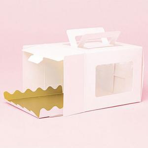 케익상자 미니 무지 창 1개 / 케이크 박스